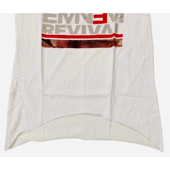 Eminem Men's Official Licensed Revival USA Flag Drop Tail Cap Sleeve Tee T-Shirt - Picture 2 of 4